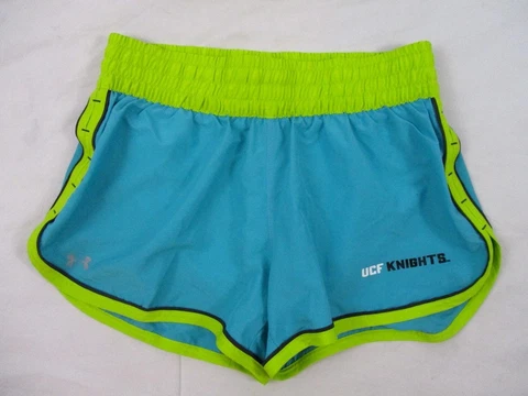 UCF Knights Under Armour Womens Running Shorts Sz S Semi Fitted heatgear CB2T Cover