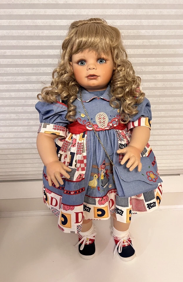 Virginia Ehrlich Turner Collector Vinyl “Stacy” Limited Edition Doll 30/100 25” - Image 1 of 4