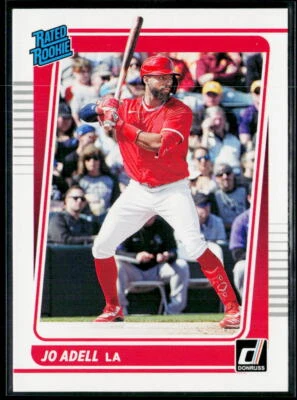2021 Donruss Jo Adell #33 RC - Image 1 of 2