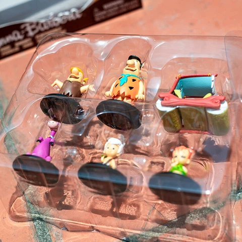 The Flintstones Hanna Barbera 2" Set Jazwares Fred Barney (Without Package) Cover