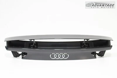 AUDI A7 QUATTRO 2012-2017 placa de alerón trasero del maletero con base de montaje OEM Foto 1 de 4