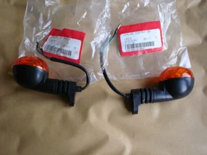 Loncin GY125 front indicators right / left  . 280760219 280780219 orange lens. - Picture 1 of 3