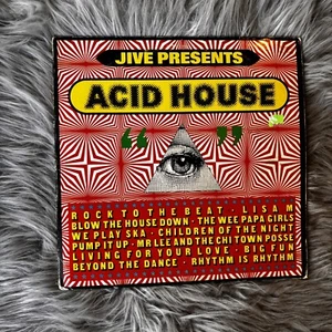 JIVE RECORDS PRESENTS "Acid House" VINTAGE VINYL PROMO LP ©1989 House Music NM - Bild 1 von 4