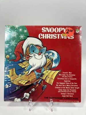 Peppermint Kandy Kids - Snoopy's Christmas (1970) [SEALED] Vinyl LP • Holiday - Image 1 of 4