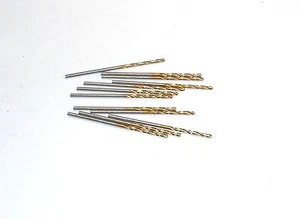 HERTEL Jobber Length Drills #52 HSS 118° TiN USA (12 Pcs) - Picture 1 of 1