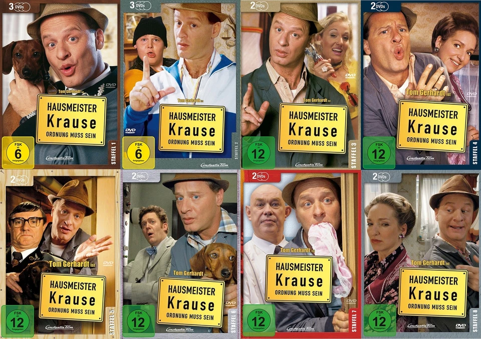 Hausmeister Krause - Staffel 1+2+3+4+5+6+7+8 (Tom Gerhardt) # 18-DVD-SET-NEU - Image 1 of 1