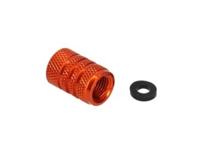 Tapa de válvula Pro Bolt aluminio naranja para moto ciclomotor mokick scooter - Imagen 1 de 1