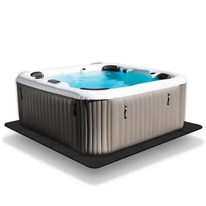 Whirlpool Unterlage eckig 240cm Poolunterlage Outdoor Pool Untergrund Bodenmatte - Bild 1 von 8