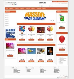 eCommerce Website Shopping Cart Site with FREE Domain and FREE Hosting - Picture 1 of 1