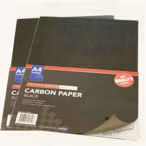 Carbon Paper Black A4 (20 sheets) 2 x 10 packs - Picture 1 of 4
