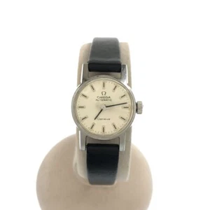 OMEGA Geneve cal.671 561.016 Watch White Dial Quartz Ladies Vintage Working - Picture 1 of 24