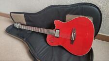 Electric Acoustic Guitar Godin A6 Ultra Red with Genuine Gig Bag