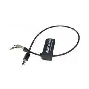 Tentacle Timecode Cable for Sony FX3 FX30 A7S3 A1 Camera 3.5mm TRS to Micro USB - Picture 1 of 7