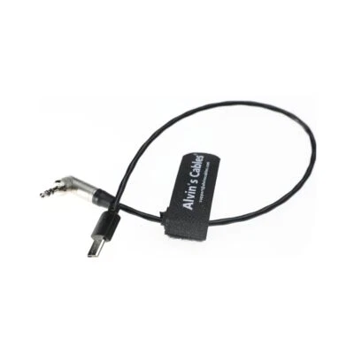 Tentacle Timecode Cable for Sony FX3 FX30 A7S3 A1 Camera 3.5mm TRS to Micro USB - Image 1 of 4