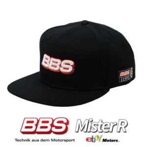 BBS Wheels USA • Black Adjustable Snapback Hat/Cap • BBS Motorsports - Picture 1 of 13