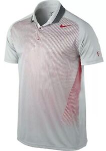 Nike Roger Federer RF Men's 2013  Tennis Polo Shirt Size S, perfect condition 