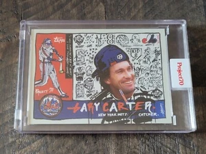 Topps Project70 Card 95 - 1960 Gary Carter by Gregory Siff New York Mets - Picture 1 of 2