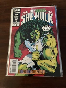 SENSATIONAL SHE-HULK#55 VF/NM 1993 MARVEL COMICS - Picture 1 of 1