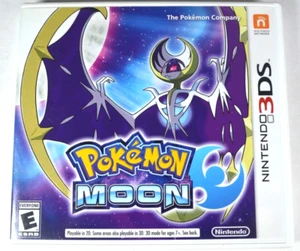 Nintendo 3DS - Pokemon Moon - Complete - Tested and Works Great 2016 rgp - Picture 1 of 4