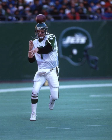 1993 New York Jets BOOMER ESIASON Glossy 8x10 Photo NFL Football Print Poster Cover