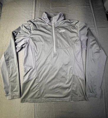 Eastern Mountain Sports Hombre Negro 1/4 Cremallera Talla Mediana  Foto 1 de 4