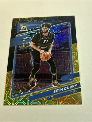 Seth Curry/2021-22 Panini Donruss Optic Black Gold Mojo #91   5/8 - Image 1 of 2