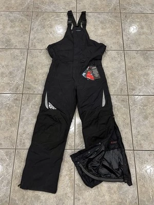 Adult Men's Large Fly Racing Aurora Insulated Snowmobile Snow Bib Suit 470-2001L - Image 1 of 4