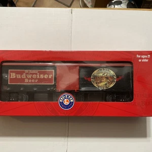 Lionel Anheuser Busch Budweiser Beer Reefer Boxcar 2028220 O Gauge NIB - Picture 1 of 6
