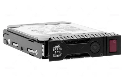 861607-001 HP HDD 8TB 7.2K SAS 12G 3.5" LFF FOR HP PROLIANT DL360 DL380 G10 - Bild 1 von 4