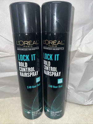 L'Oreal Paris Advanced Hairstyle Lock It Bold Control Hairspray 2-pack 8.25oz ea - Image 1 of 4