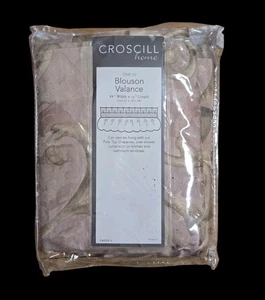 Croscill Chambord Cassis II Amethyst Floral Blouson Volant 15x88 NEU 4407 - Bild 1 von 4