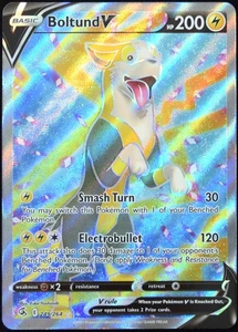 Carta Pokemon TCG Boltund V 249/264 2021 Fusion Strike Ultra Rara - LP - Foto 1 di 14