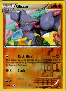Gliscor 37/108 Uncommon Reverse Holo XY - Roaring Skies LP - Picture 1 of 2