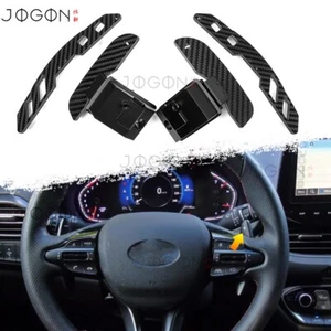 Kona N Carbon Fiber Magnetic Paddle Shifters For Hyundai N i30 N-line 2021+ 4PCS - Picture 1 of 15