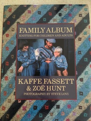 Kaffe Fassett & Zoe Hunt Family Album Knitting For Children &Adults VG Condition - Image 1 of 4