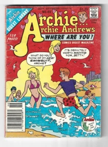 Archie Andrews, ¿dónde estás? Digest (1981) #46 ¿Raro? - Imagen 1 de 3