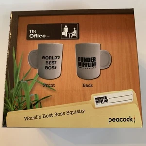 The Office Worlds Best Boss Squishy New Dunder Cup - Picture 1 of 5