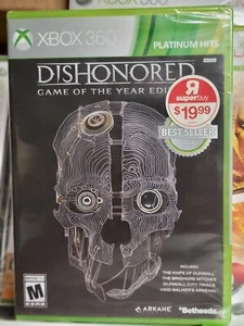 Dishonored: Game of the Year Edition (Platinum Hits) Brand New Factory Sealed X3 - Picture 1 of 2