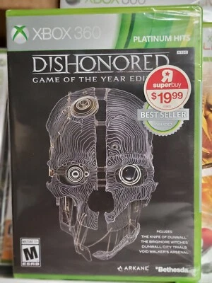 Dishonored: Game of the Year Edition (Platinum Hits) Brand New Factory Sealed X3 - Image 1 of 2