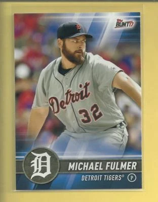 Michael Fulmer 2017 Topps Bunt Card # 137 Detroit Tigers Baseball MLB - Image 1 of 2