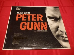 Aaron Bell Orchestra Music From Peter Gunn 1959 LP Mono Lion L-70112 Mancini - Imagen 1 de 8