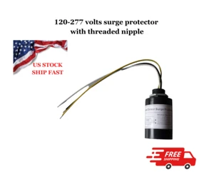120-277 volts surge protector with threaded nipple - Picture 1 of 2