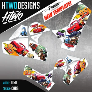 SUZUKI LT50 GRAPHICS KIT TO FIT LT 50 STICKERS QUAD DECALS STICKER GRAPHIC DECAL - Picture 1 of 2