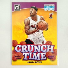 2022-23 Donruss Crunch Time Press Proof Purple #12 Jimmy Butler - Miami Heat