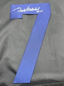 Frank Mahovlich signierte Toronto Leafs blaue Trikotnummer mit Zertifikat - Bild 1 von 2