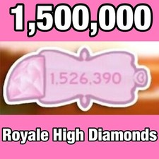 1.5 Million Royale High Diamonds (Roblox) Digital Item, *Read Description* Cheap