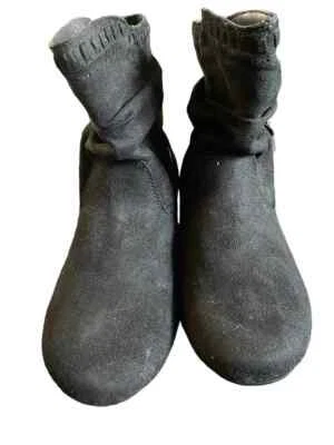 Botas de gamuza ultra negras Report talla 6 Foto 1 de 4