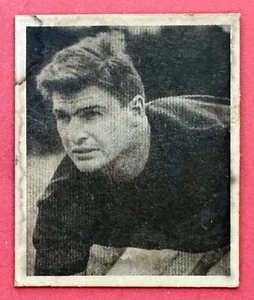 Tarjeta de fútbol americano Bowman Walter Stickel #42 1948 Chicago Bears 2" x 2-1/2" - Imagen 1 de 3