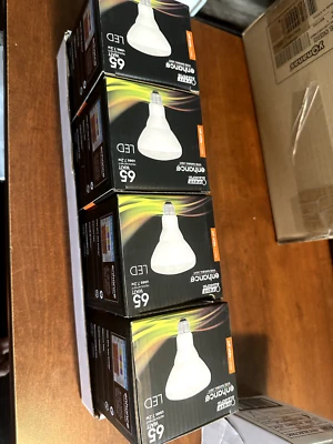 4 PACK- FEIT Electric 7.2 watts, BR30 LED Bulb 650 Soft White Reflector - Image 1 of 4