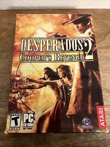 Desperados Cooper’s Revenge 2 Video Game Pc Cd-ROM T-Teen Atari - Picture 1 of 14